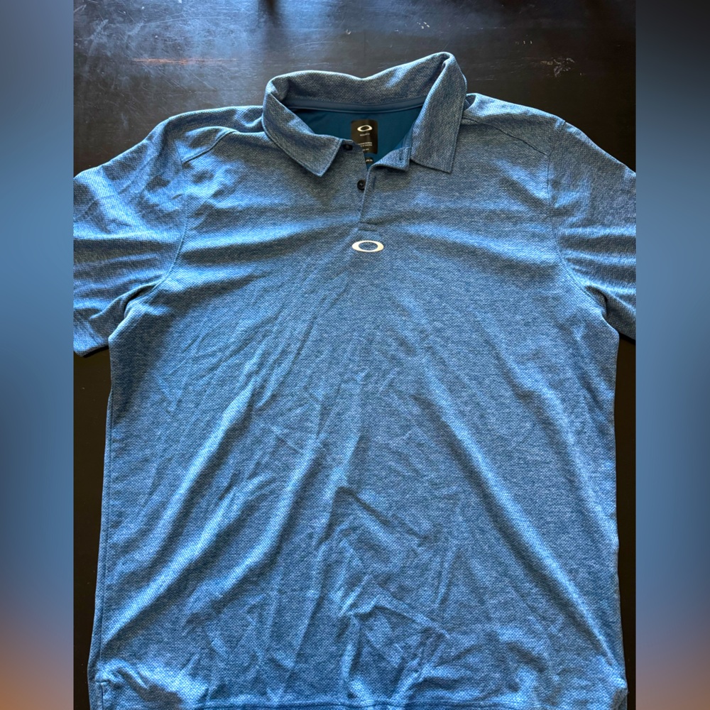 Oakley Men's Blue Polo Shirt XXL